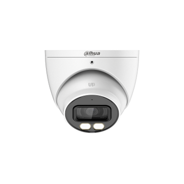 Cámara Domo HDCVI Dahua® 5MP 2.8mm IR40m DualLight Mic IP67 Metálica - DH-HAC-HDW1500TN-IL-A-0280B-S2